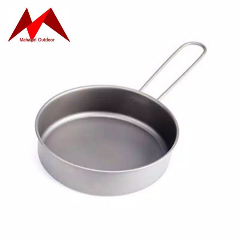 Toaks titanium frying pan wajan panci ultralight frypan