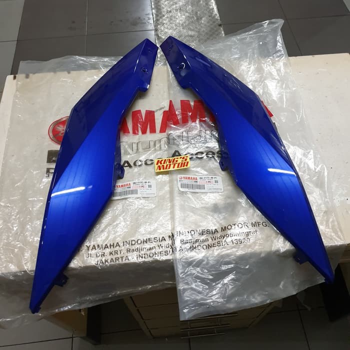 COVER BODY XRIDE, X RIDE BIRU (2BU-P1) ASLI YAMAHA