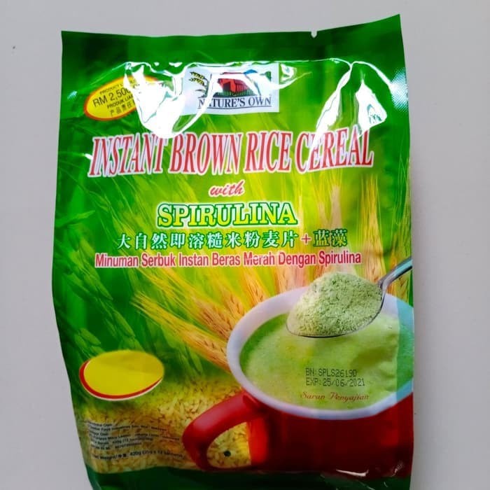 

NATURE OWN SPIRULINA HIJAU
