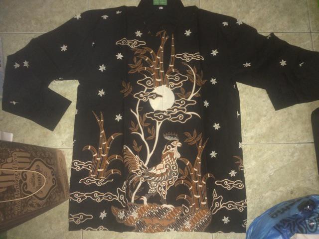 Kemeja Batik Pria | Jago Sogan Lengan Panjang Regular Fit Lapis Furing | By Batik Florist