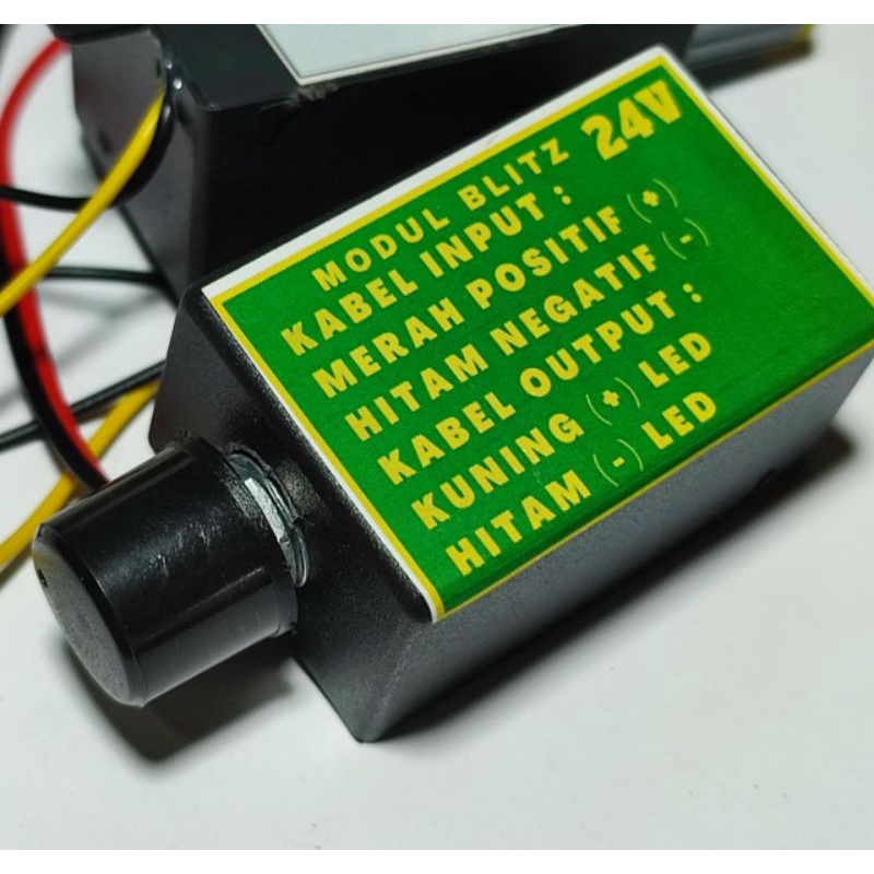 MODUL LAMPU LED KILAT / BLITZ PESAWAT SETELAN 24VOLT