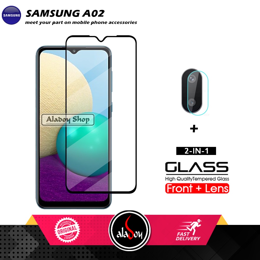 Tempered Glass Layar Samsung A02 Free Tempered Glass Camera