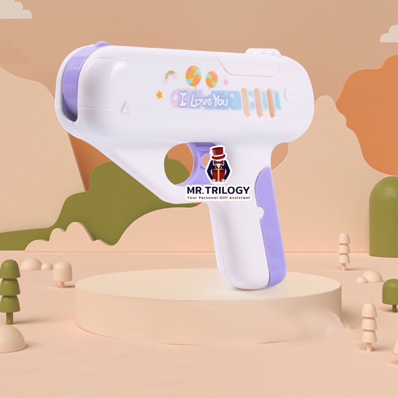 Mainan Tembakan Pistol Permen Lolipop Candy Gun Viral Tiktok Hadiah Kado Anak Lucu Kekinian Manis Lollipop Tiktok