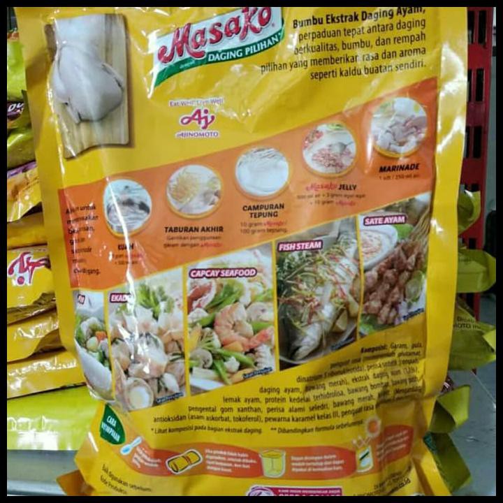 

Ajinomoto - Masako Rasa Ayam 1Kg/ Kaldu Ayam / Bumbu Ekstrak Ayam