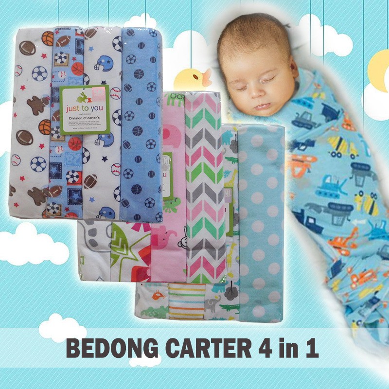 Bedong Bayi Jumbo 4 in 1 Just To You Kolaco