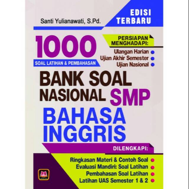 Bank Soal Bahasa Inggris Smp Shopee Indonesia