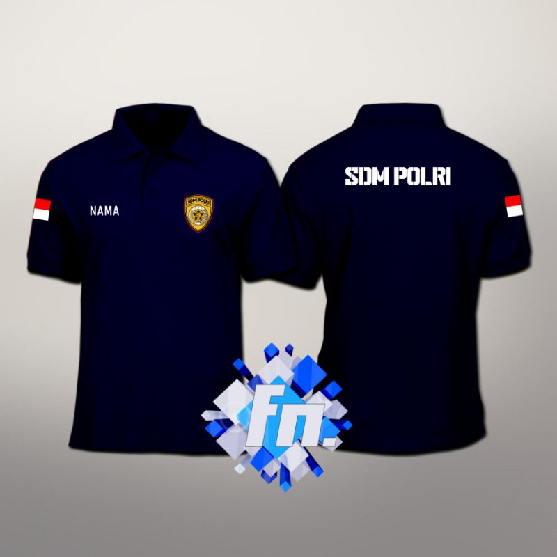 KAOS POLO SHIRT POLISI SDM POLRI