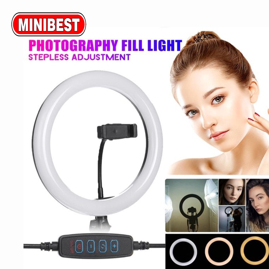 [MB] 33CM Ring Light Selfie LED 13Inc LED Photo Studio Selfie Camera