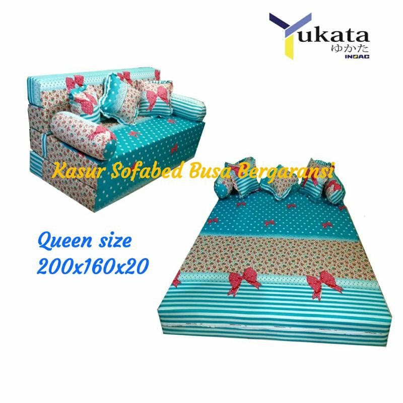 Sofabed 200x160x20 INOAC YUKATA GARANSI 15 TAHUN