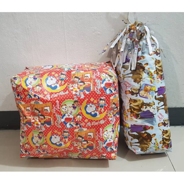 tambahan packing bungkus kado