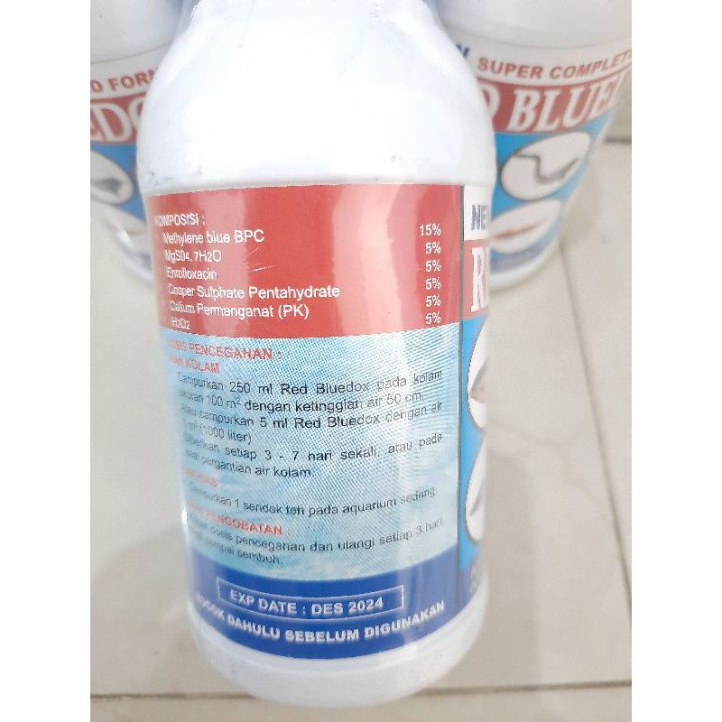 Obat ikan anti jamur RED BLUEDOX 250ML