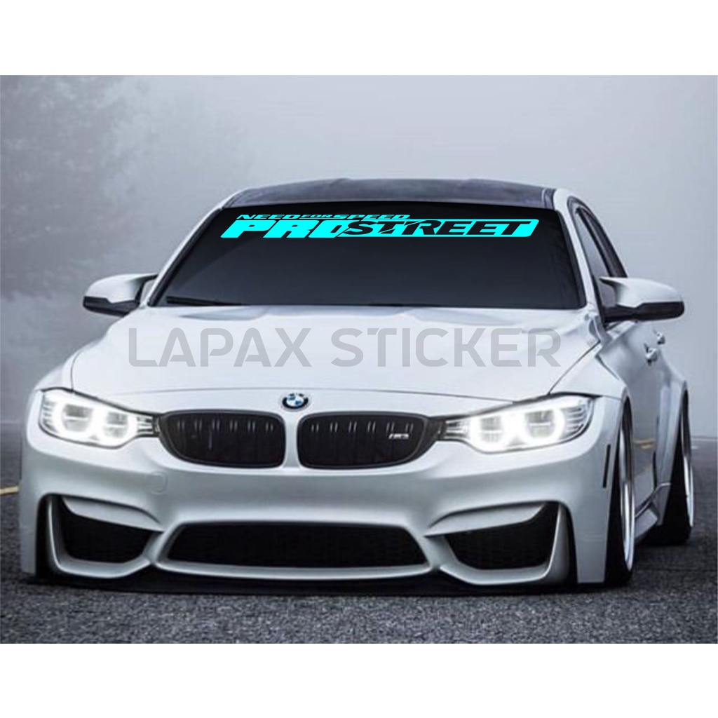 stiker kaca mobil NFS PRO STREET cutting sticker kaca mobil