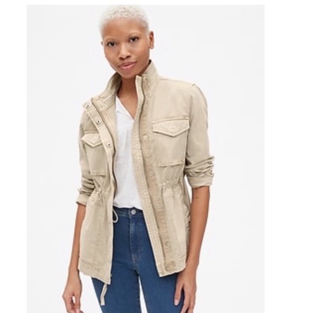 GP Woman Utility Jacket - Khaki (REJECT)