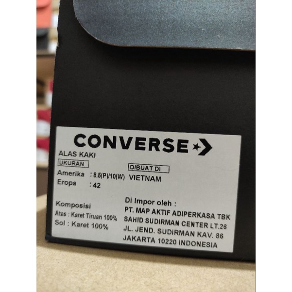 CONVERSE BOULEVARD LEATHER EL DORADO BROWN ORIGINAL RESMI PT MAP