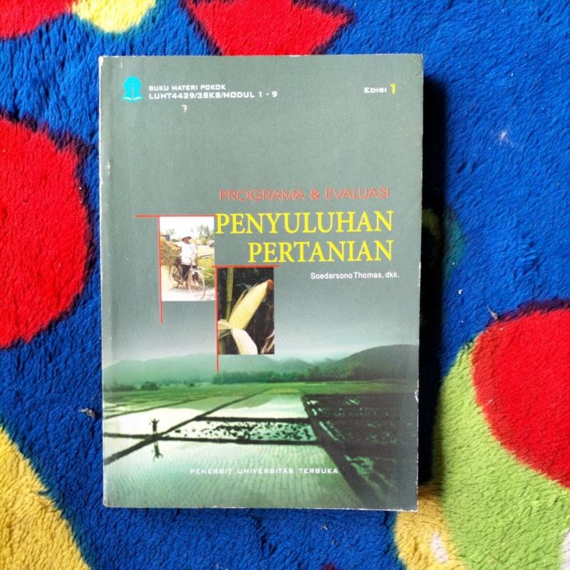 Jual BUKU PROGRAMA DAN EVALUASI PENYULUHAN PERTANIAN EDISI 1 | Shopee ...