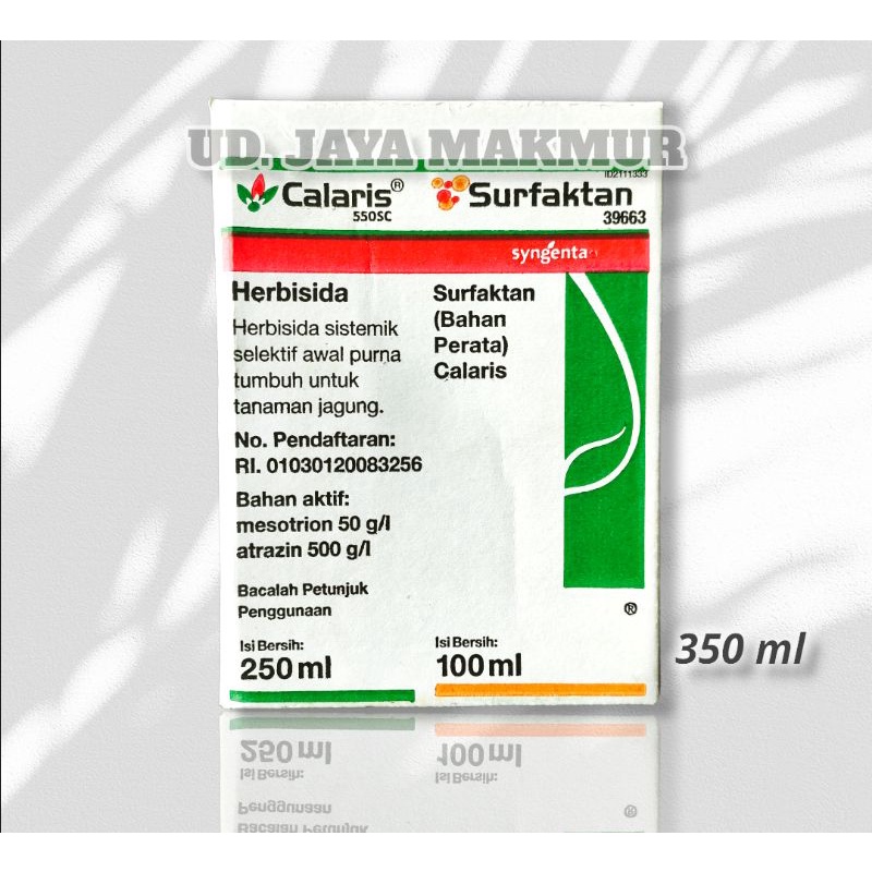 HERBISIDA CALARIS SURFAKTAN 550 SC /  CALARIS 250 ML