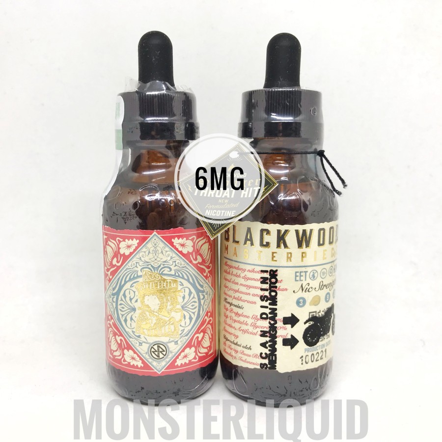 BLACKWOOD MASTERPIECE STRAWBERRY VANILLA BACCO 6MG 60ML