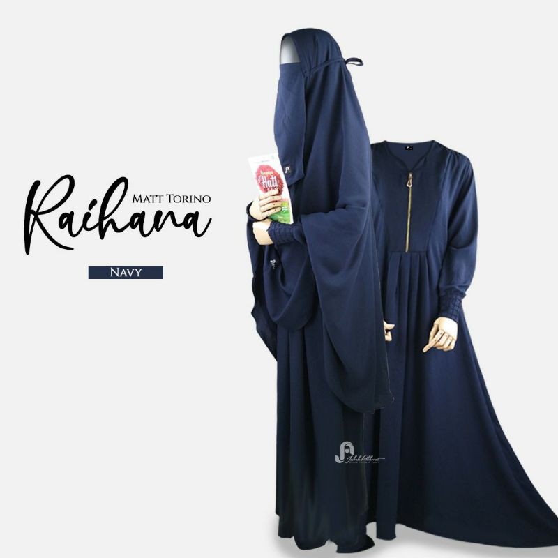sale riject stok/defect minor set gamis cadar syari RAIHANA jubahakhwat