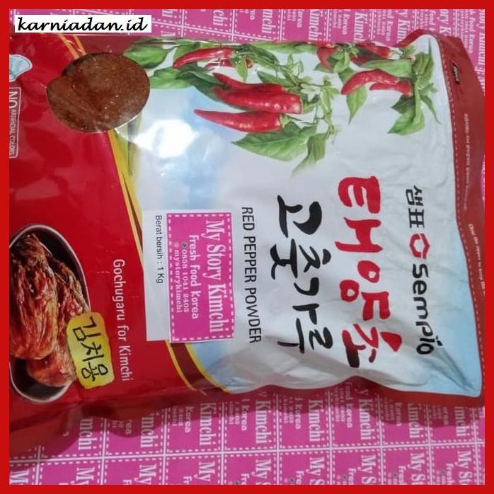 

Aneka-Sambal- Gochugaru Cabe Korea 100Gram -Pedeeeeeezzzzzzz.