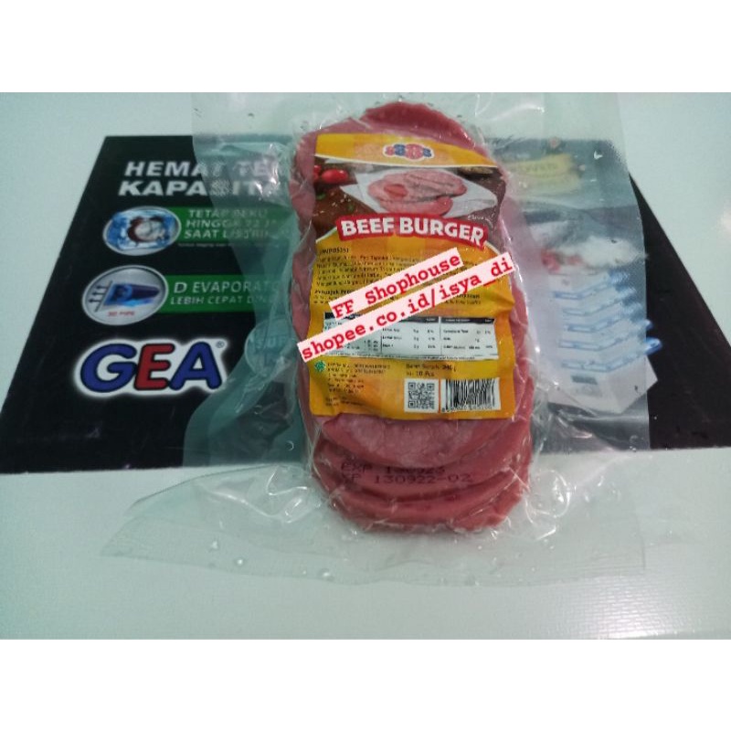 

Beef Burger 8888 260g isi 10