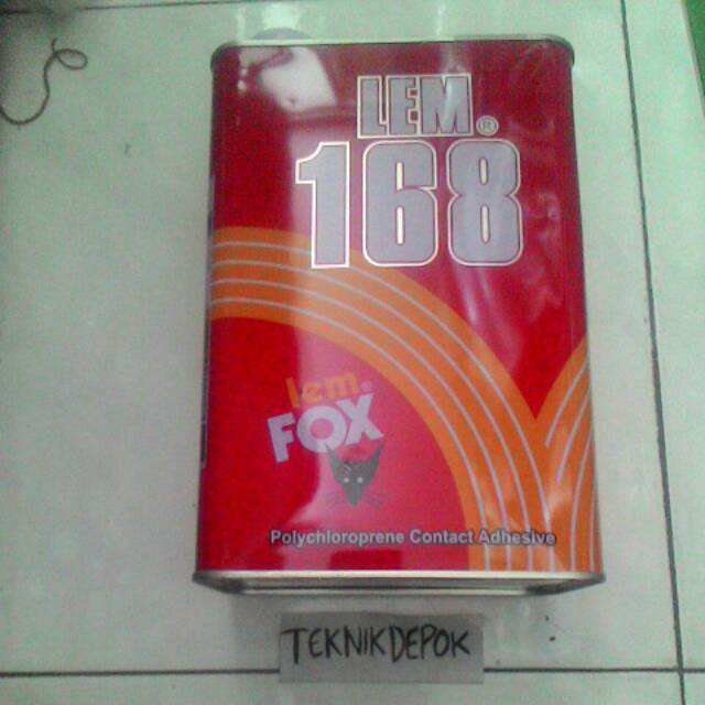 

Lem hpl galon premium 168 fox lem karpet lem kayu 2.5 Liter