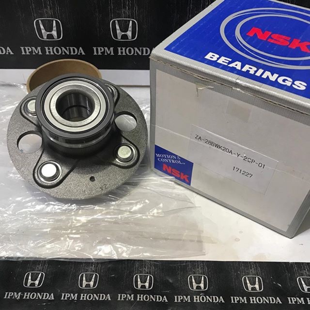 ZA-28BWK20A NSK Japan Lahar Laher Bearing Roda Belakang Honda Jazz GEN 1 GD3 IDSI VTEC 2003-2008 City GD8 Brio 2013 2014 2015 2016 2017 2018 2019 2020 2021