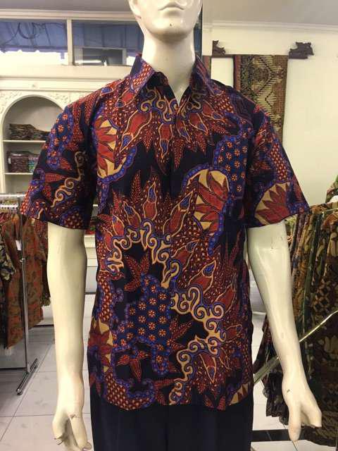 Babon Angrem Sogan Kemeja Batik Pria Full Furing Bahan Katun Primisima
