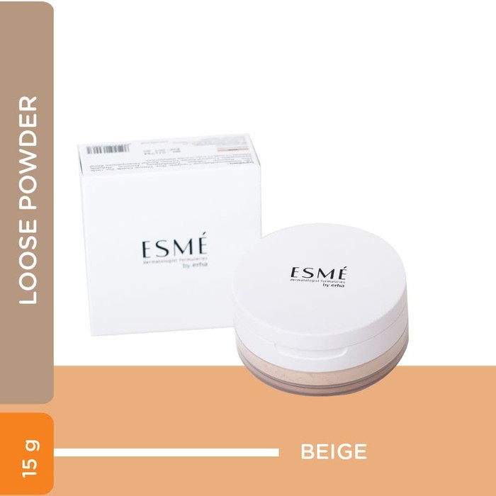 ESME Bedak Wajah Tabur ERHA True Matte - Semua Jenis Kulit