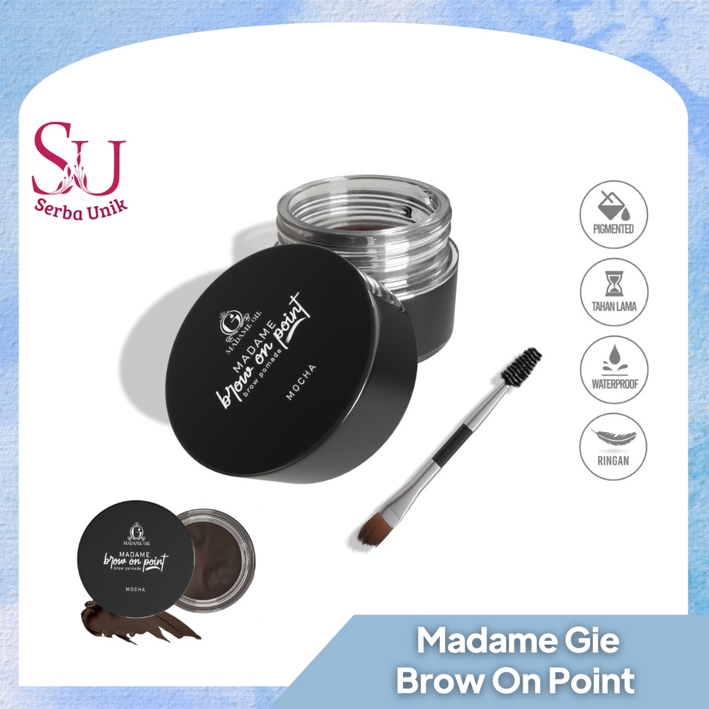 Madame Gie Brow On Point | Eyebrow Pomade Waterproof