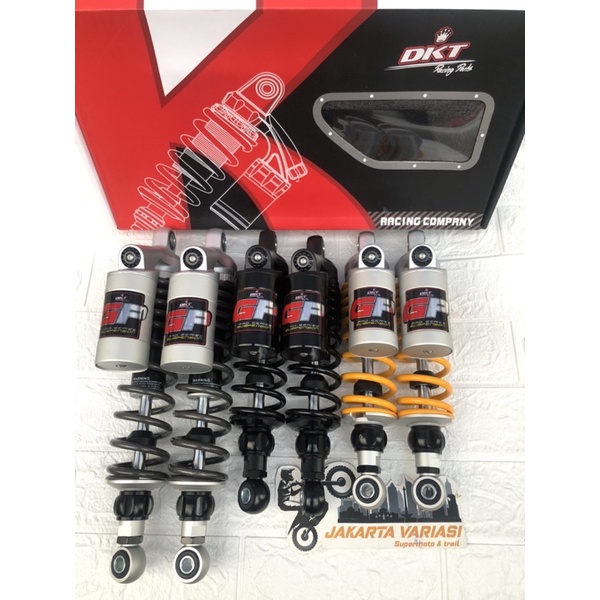 Shock Shockbreaker DKT GP Series Tabung Click Rybon 280mm 320mm 340mm Jupiter Z Z1 Vega ZR R  Force1