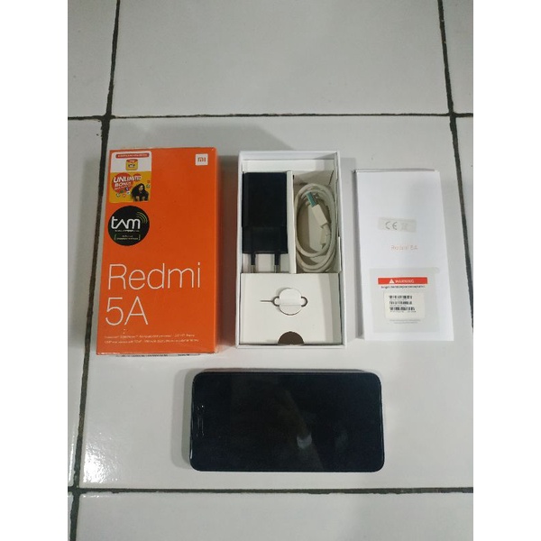 Xiaomi Redmi 5A 2/16 Grey Garansi Resmi TAM Bekas/second