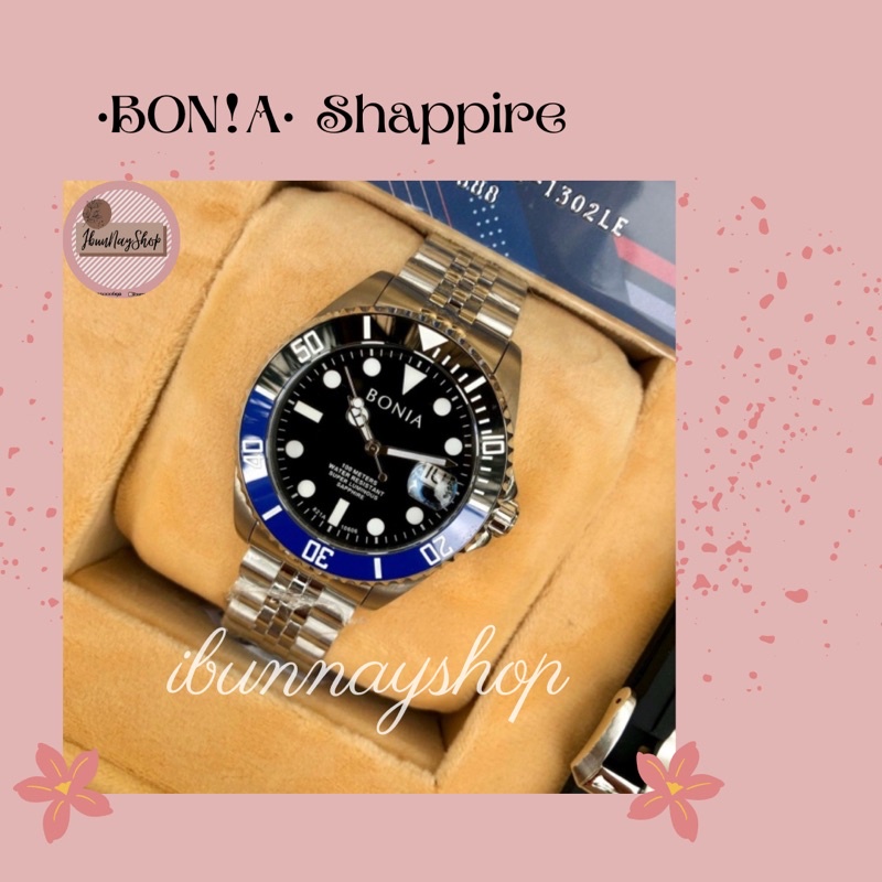 (SALE) Jam Tangan Pria BONIA Sapphire Limited Edition Original