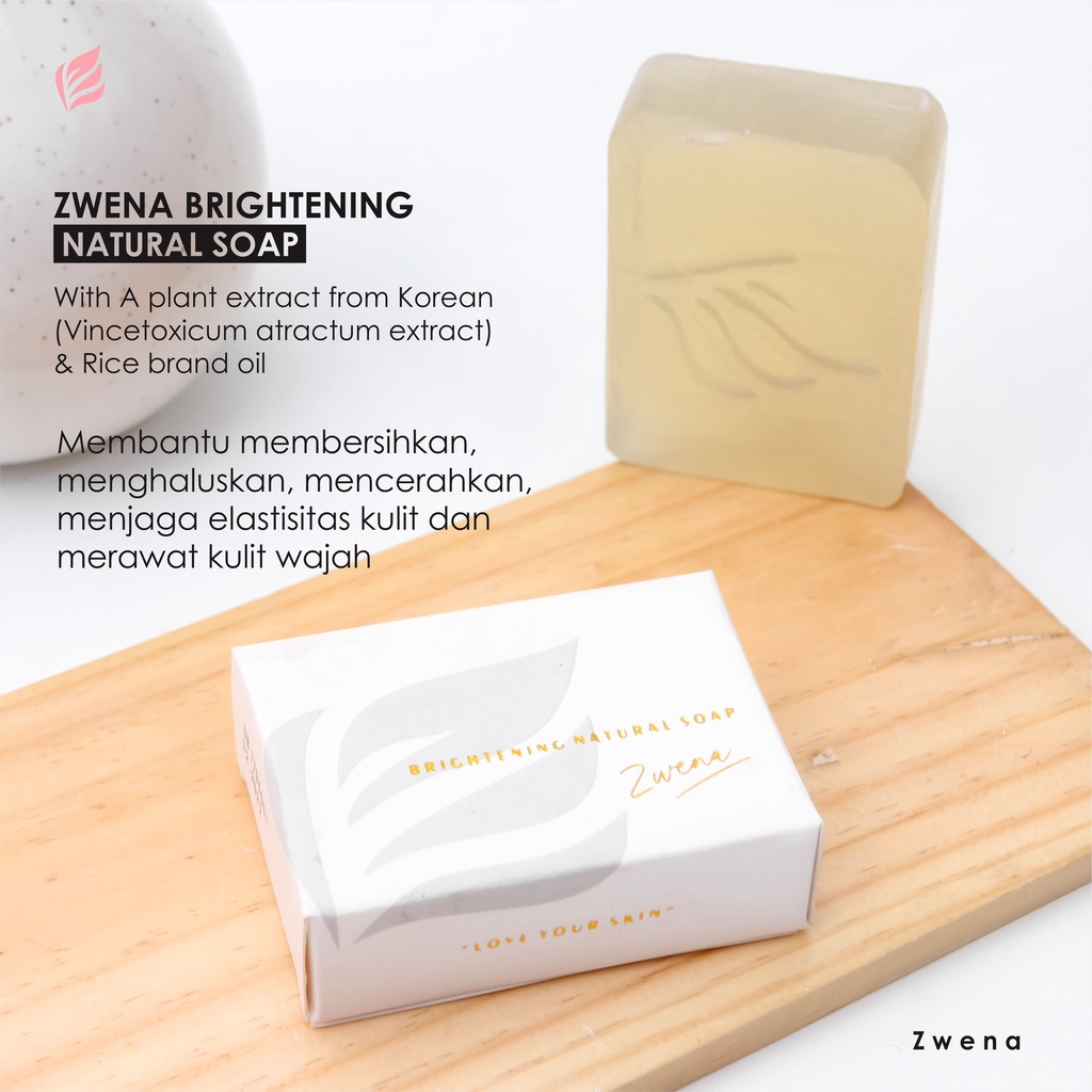 ZWENA Sabun Brightening Soap All Variant Bebas pilih Variant