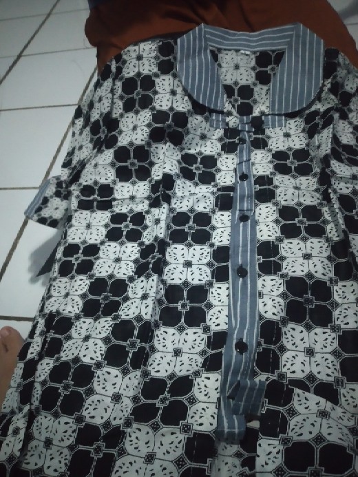 Atasan Batik Dolby Dolbi Dobby Doby Tenun Sutra Tulis Halus Katun Atbm Baron ,sarombit Atasan