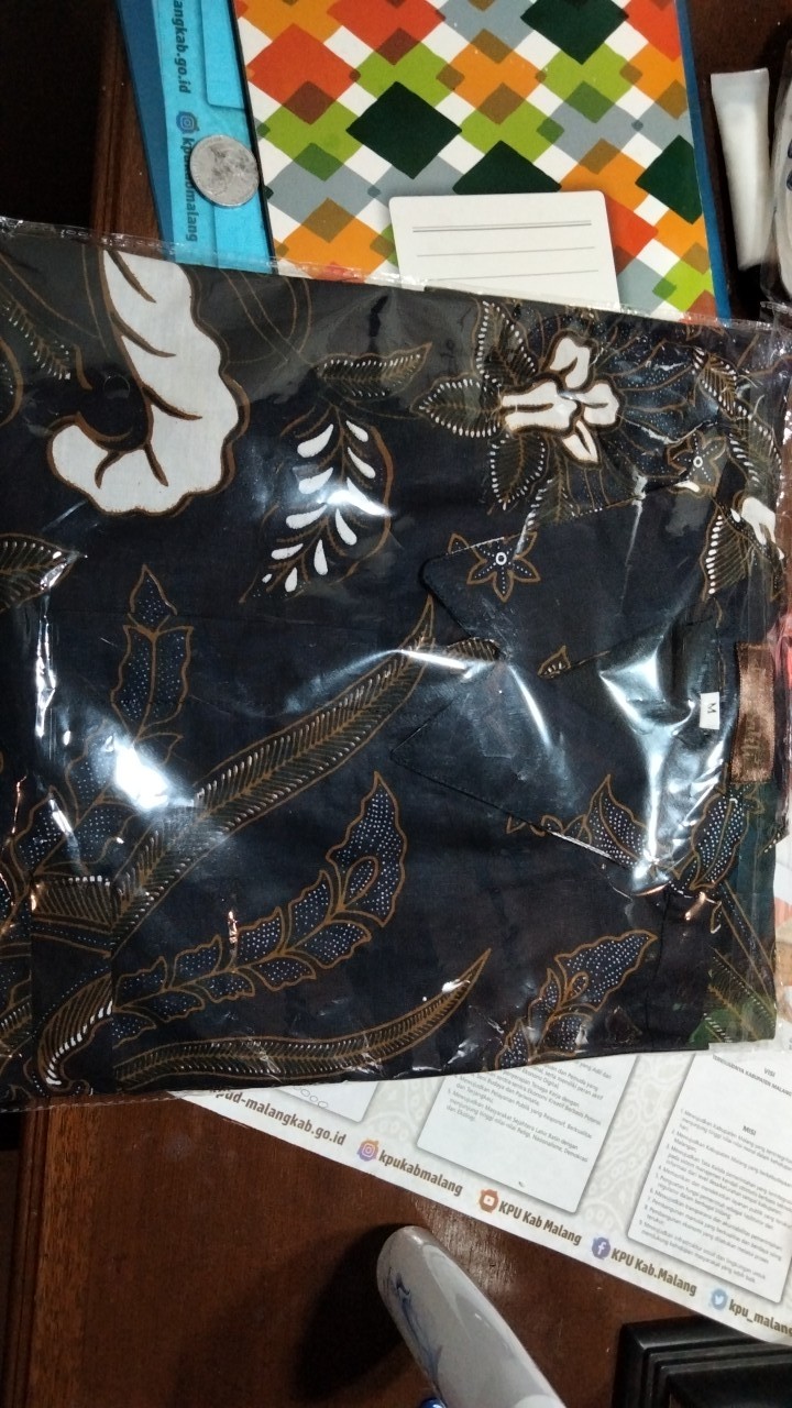 Manuk Tarung Pendek Kemeja Batik Pria Full Furing Katun Sragenan