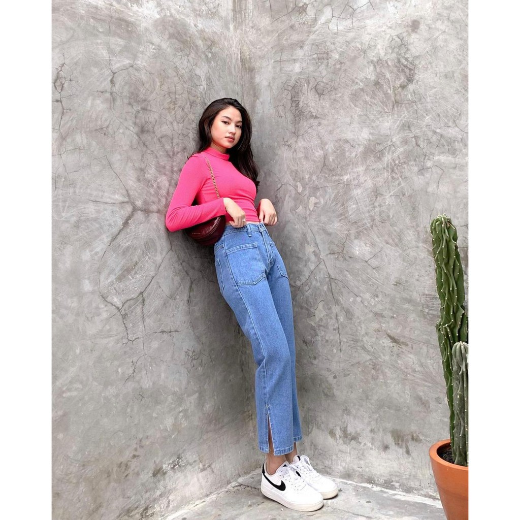 TRIVELA - Zoya Boyfie Medium / Boyfriend Jeans