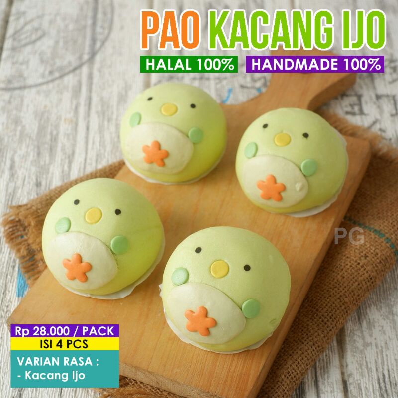 

Pao Kacang Hijau (Frozen)