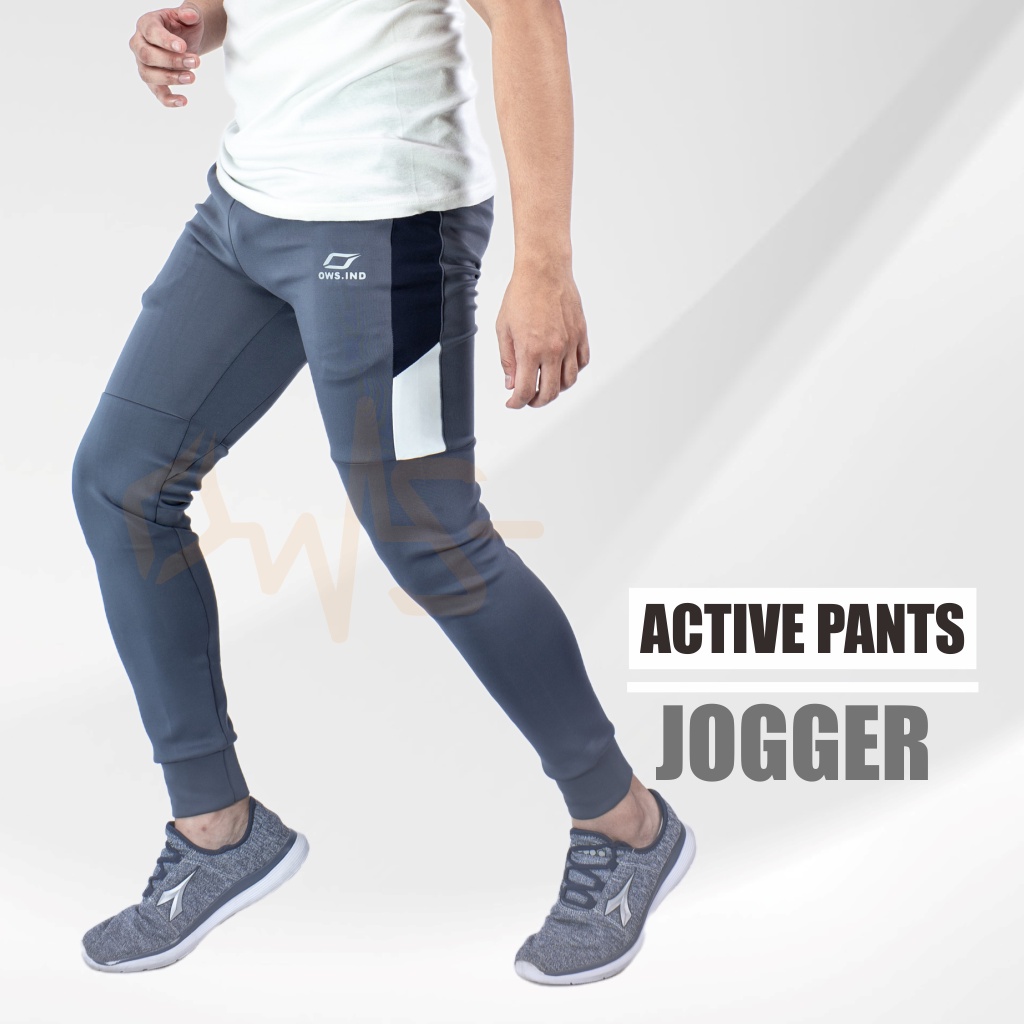 Jogger Pants Pria Wanita / Celana olahraga Lari / Celana Running