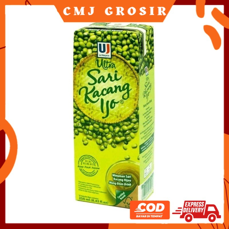 

ULTRA SARI KACANG IJO 250ML GROSIR TERMURAH ORIGINAL