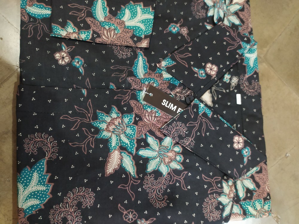 Batik Pria Lengan Panjang Slim Fit Batik Slimfit Pria Distro