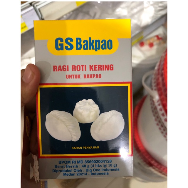 

GS BAKPAO pelembut dan pengembang bakpao 1 box isi 4 sachet