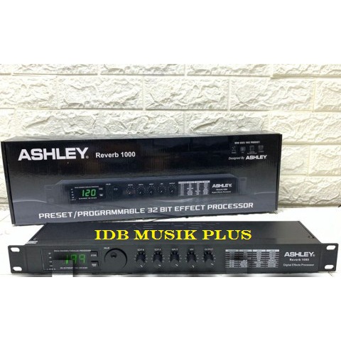 Efek Vokal Ashley Reverb1000  Reverb 1000  Original Ashley
