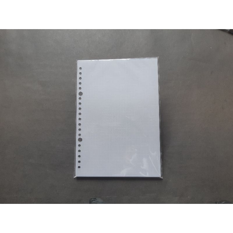 

A5 Loose Leaf 80 gsm - GRID WHITELINES / HVS Kertas File by bukuqu