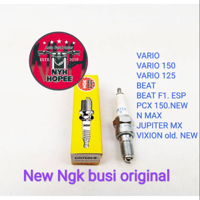 busi ngk vario beat f1 esp.pcx 150 nmax vixion lexy freego original ngk CR7E-H9