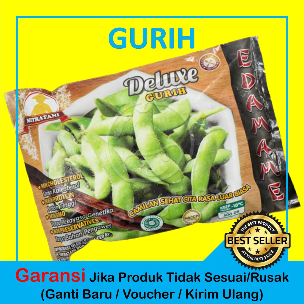 

EDAMAME DELUXE GURIH | EDAMAME SALTED DELUXE