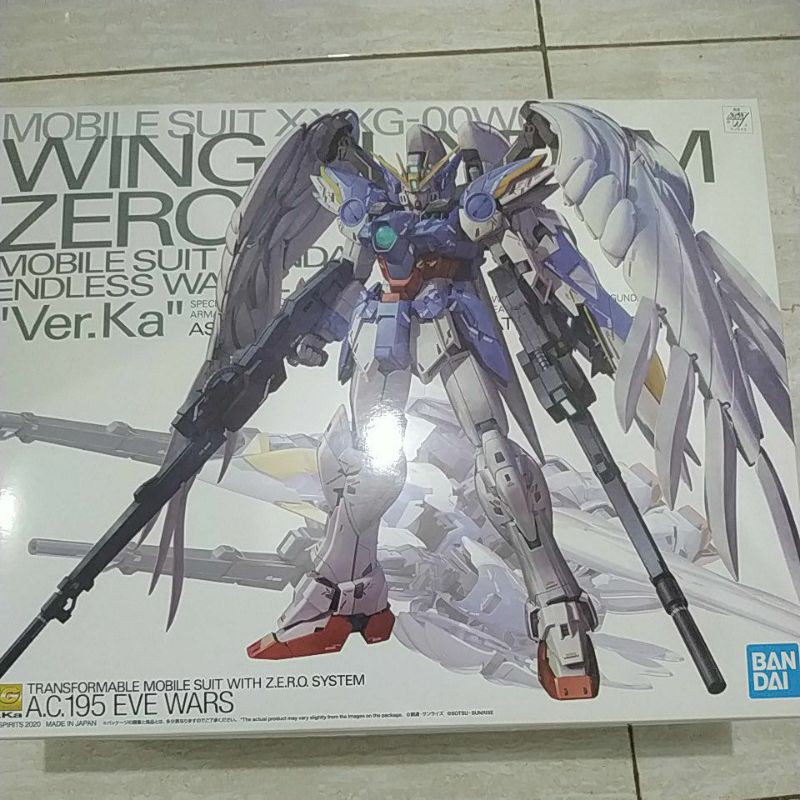 mg wing gundam zero ew ver.ka bandai