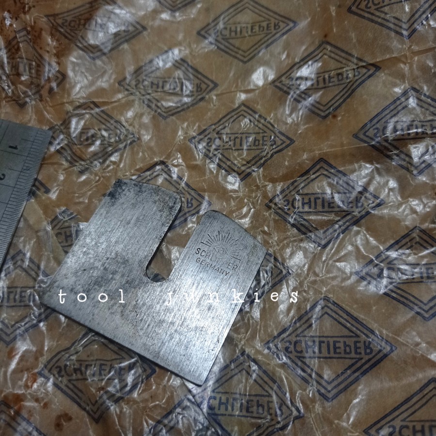 Schlieper Germany Mata ketam Pasah Serut Spokeshave stanley cap mata