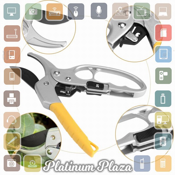 WALFRONT Gunting Taman Ranting Tumbuhan Bunga Garden Pruning Shear Scissors - W238`2DXCGP-