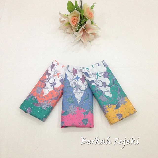 Best Seller Kain Katun Soft Motif Akar Zig Zag Batik BR Terbatas