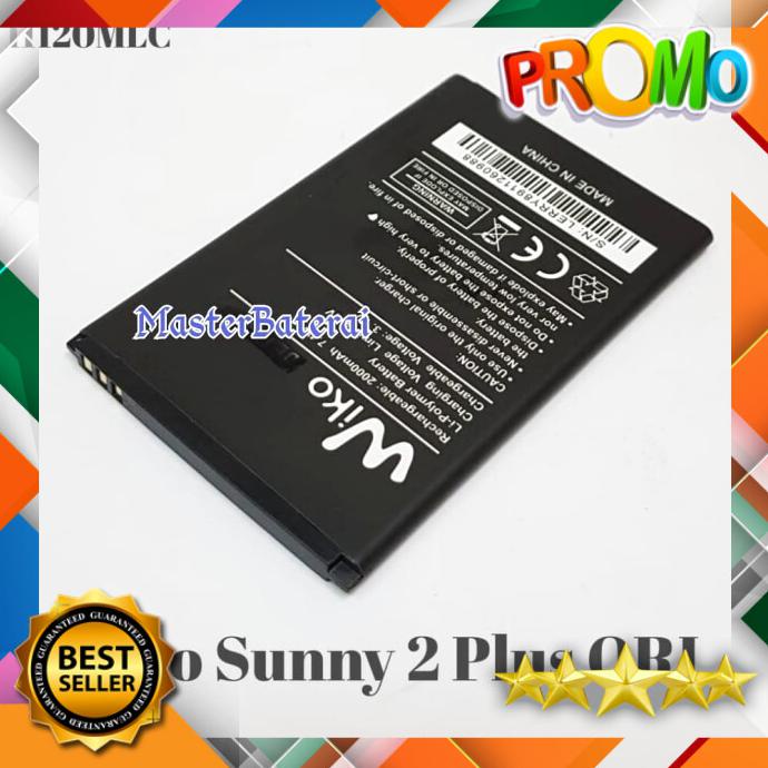 Acc Hp Baterai Wiko Sunny 2 Plus Model Wiko Sunny 2Plus Ori